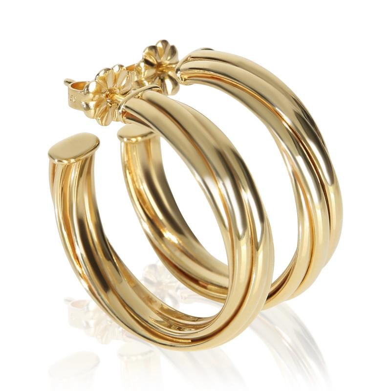 Tiffany & Co. Yellow Gold Paloma Picasso Melody Earrings - 2