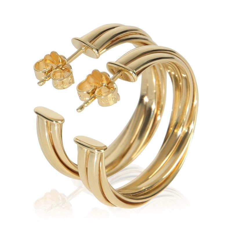Tiffany & Co. Yellow Gold Paloma Picasso Melody Earrings - 4