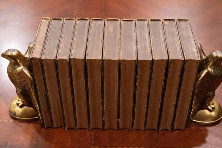 1825 Plays and Poems of WILLIAM SHAKESPEARE in Eleven Volumes Fine Leather - 5