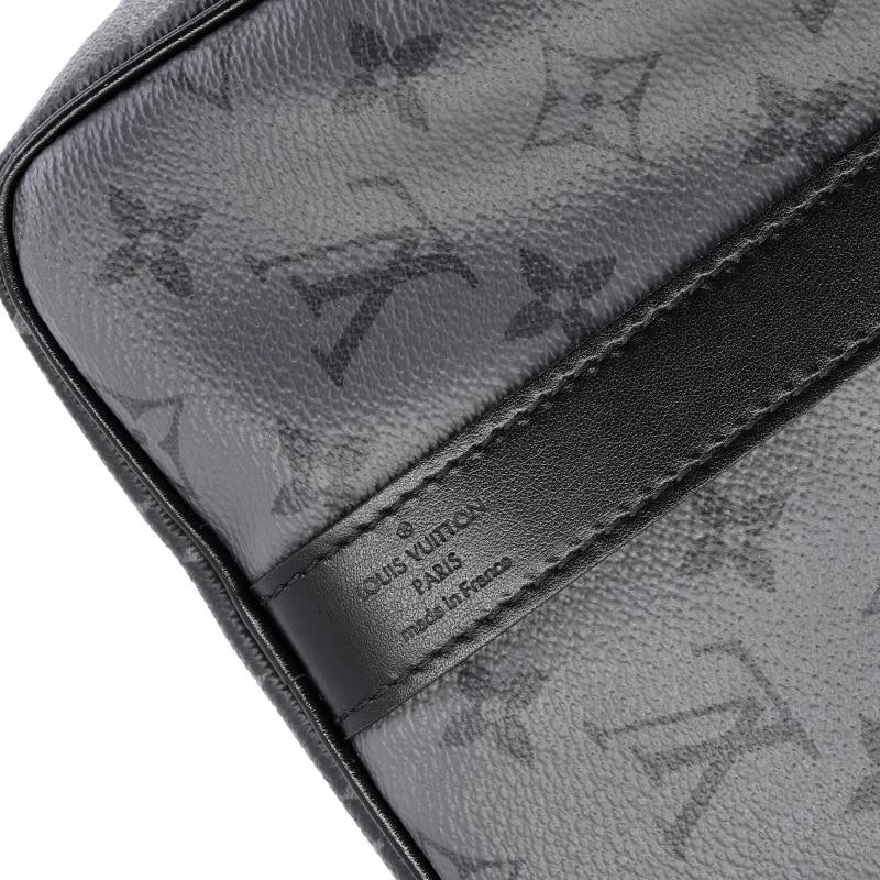 Louis Vuitton Keepall Bandouliere Bag Reverse Monogram Eclipse Canvas 35 - 6