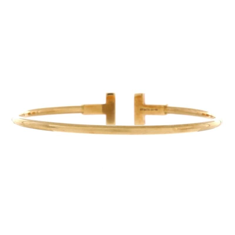 Tiffany & Co. T Wire Bracelet 18K Yellow Gold - 3