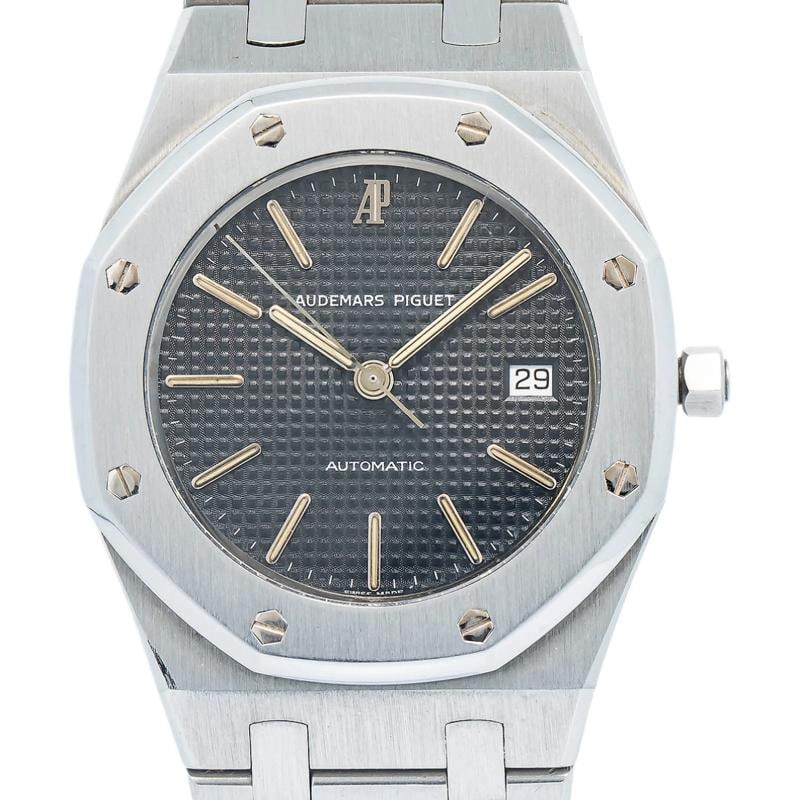 Audemars Piguet Royal Oak 4100ST SS Patina Dial Auto Men Watch 36mm: Case Size 36mm Wrist Fit 6.75 inches Box No Papers No Condition Ã¢â‚¬â€ Used - Good Full Specifications Brand Audemars Piguet Customized no Serial # xxxx Gen