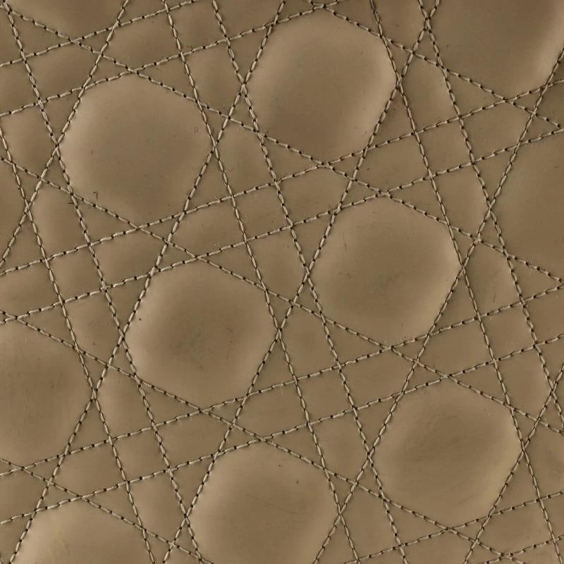 Christian Dior Vintage Lady Dior Bag Cannage Quilt Lambskin Large - 6