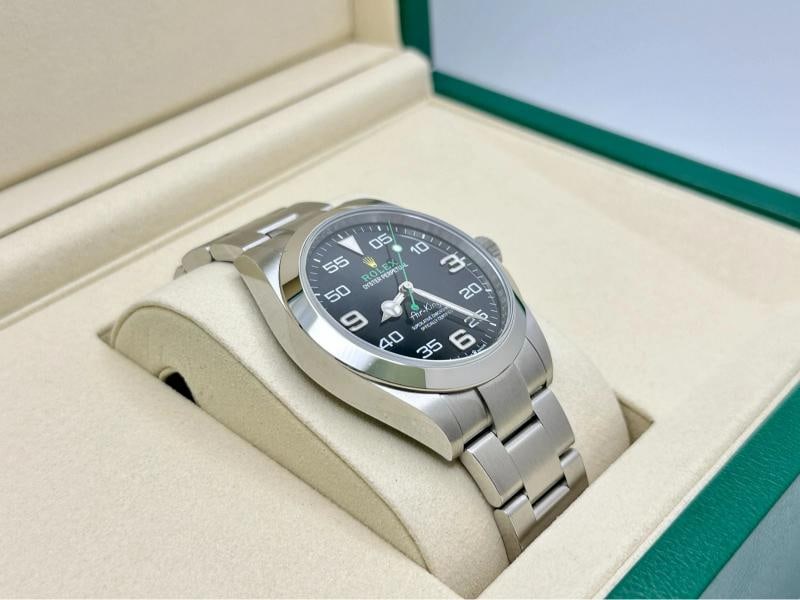 2026 Brand NEW Rolex Air King 126900 40mm Black Dial Stainless Steel Box Papers - 5