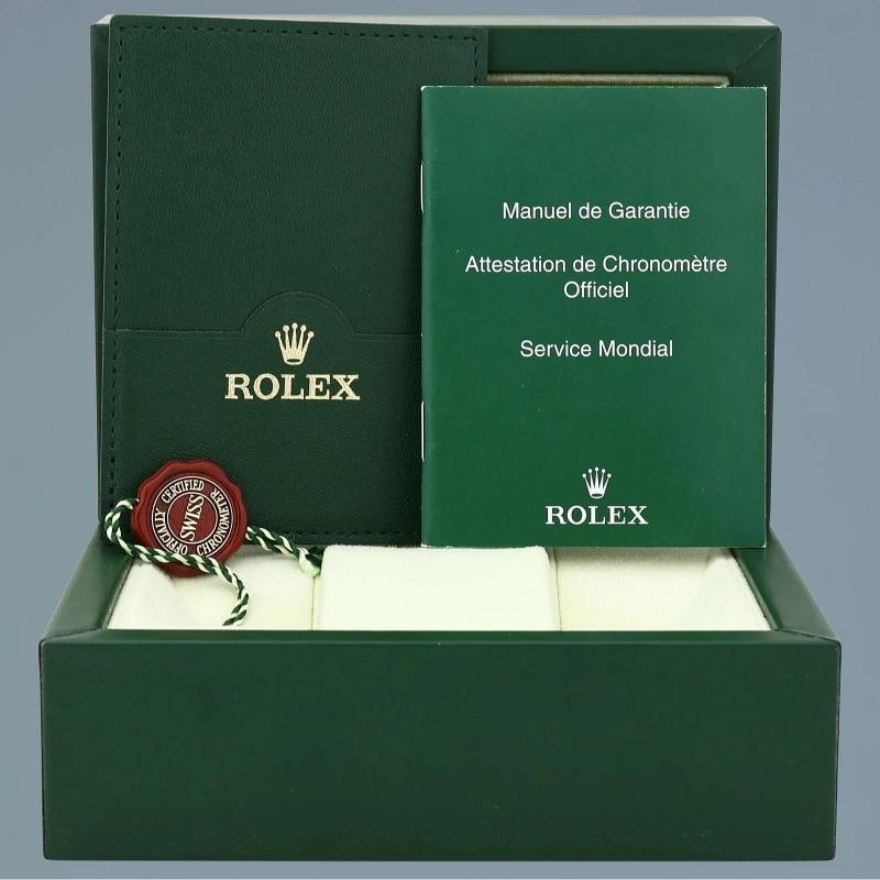MINT Rolex DateJust 16233 Two Tone Yellow Gold Jubilee Silver Arabic Dial Watch - 7