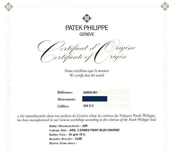 2016 PAPERS MINT Patek Philippe 5296G 38mm White Gold Calatrava Sector Leather - 8
