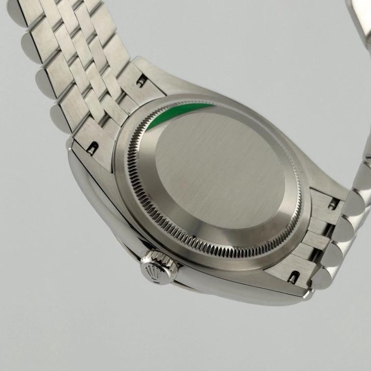 2026 Brand New Rolex Datejust 36 126234 36mm Blue Dial 18k Gold Steel Box Papers - 9