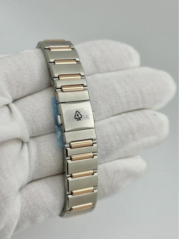 NEW 2026 Omega Constellation 131.25.29.20.52.001 Diamond Bezel 18K Gold Steel - 8