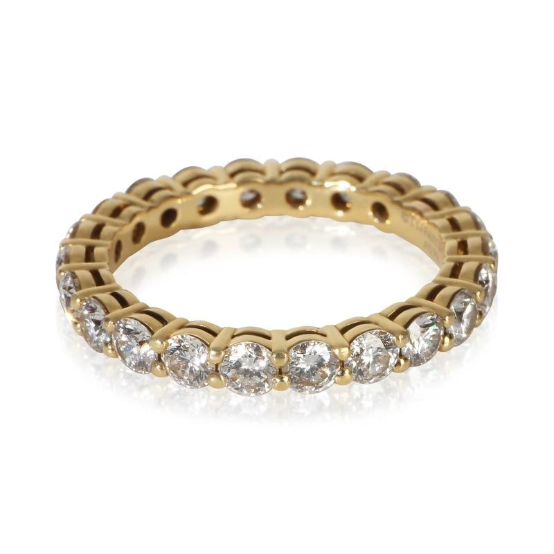 Tiffany & Co. Yellow Gold Diamond Tiffany Forever Eternity Band - 2