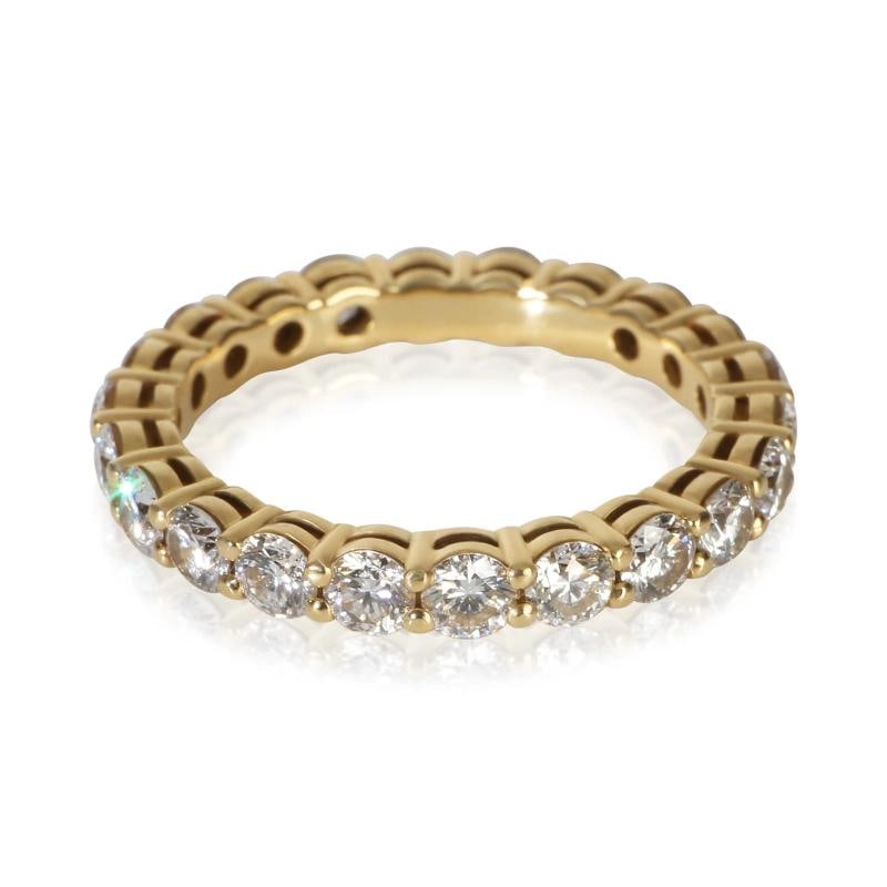 Tiffany & Co. Yellow Gold Diamond Tiffany Forever Eternity Band - 3