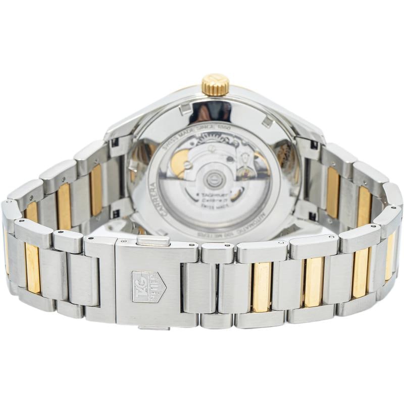 TAG HEUER CARRERA WAR215A YG 18k Two Tone Champaign Dial Auto Men's Watch 39mm - 5