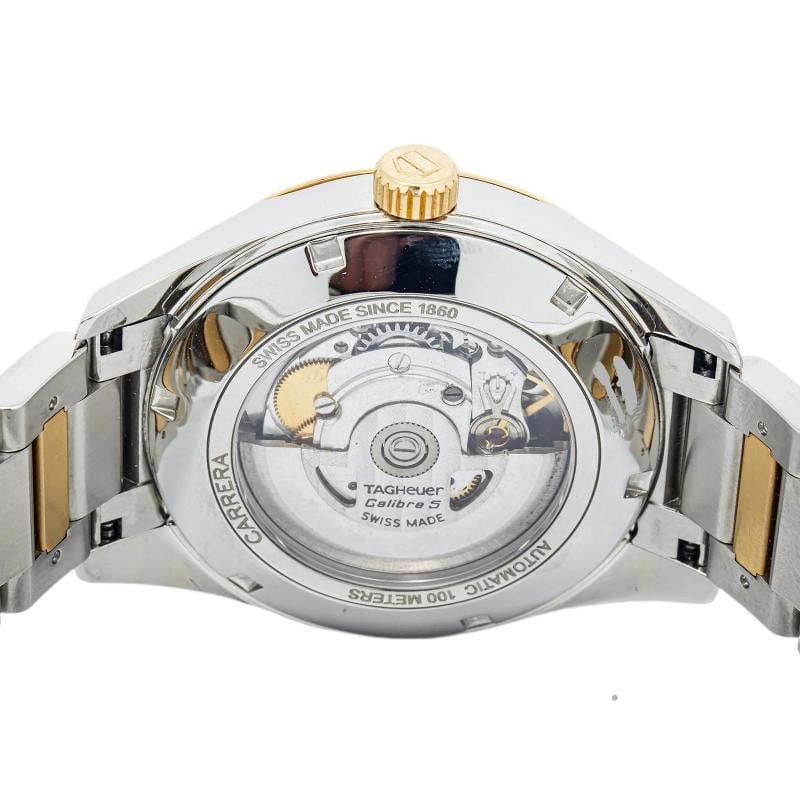 TAG HEUER CARRERA WAR215A YG 18k Two Tone Champaign Dial Auto Men's Watch 39mm - 6