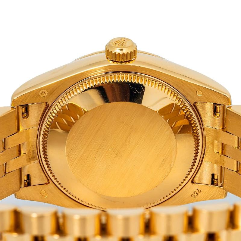 Rolex DateJust 178278 President 2005 paper 18K YG White Dial Auto Women 31mm - 6