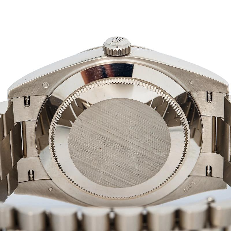 Rolex Day-Date 228239 President 2025 Complete 18k WG Blue Dial Men's Watch 40mm - 5