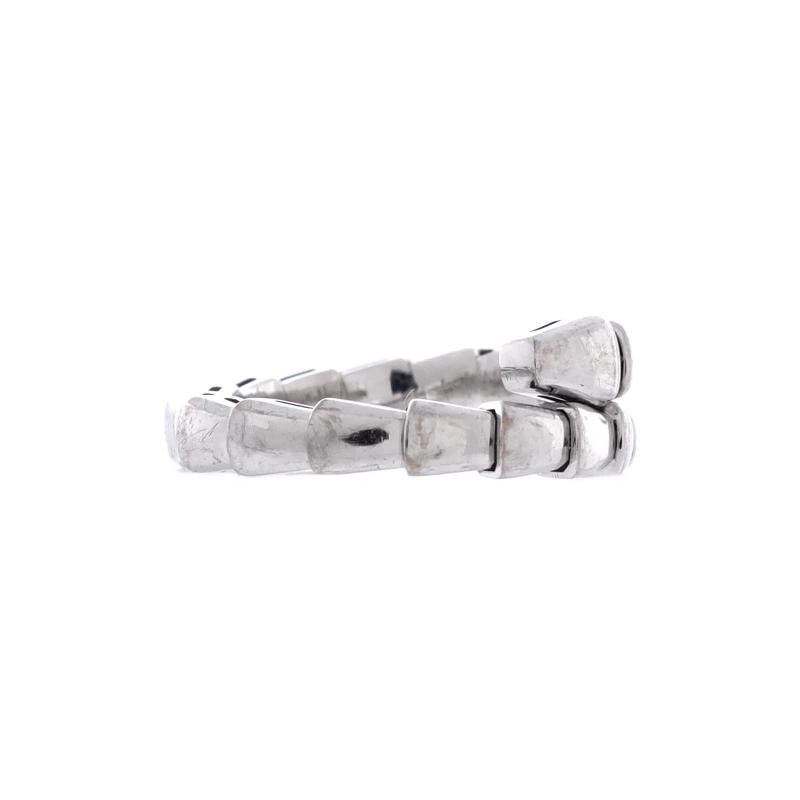 Bvlgari Serpenti Viper One-Coil Ring 18K White Gold - 2