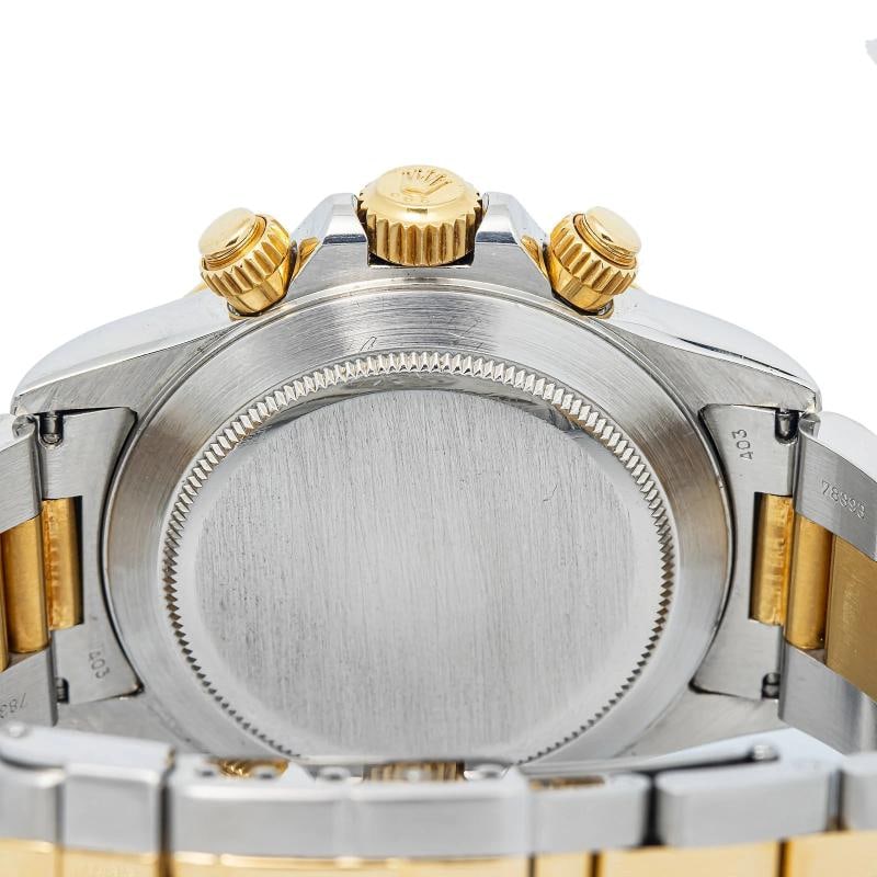 Rolex Daytona Zenith 16523 18k YG TwoTone Oyster Champagne Dial Auto Men 40mm - 6