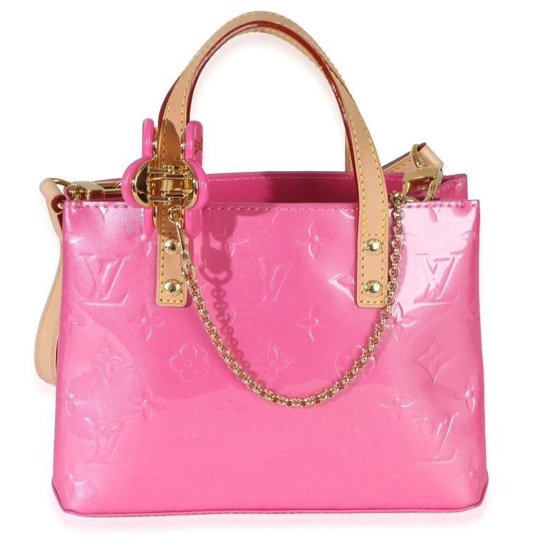 Louis Vuitton Pink Monogram Vernis Reade NM PM: Condition: Pre-owned - Good,Dimensions: 8 x 6 x 4,Handbag Accessories: Dustbag;Charm;Cloth;Removable Straps,Bag Width: 8 in,Bag Depth: 4 in,Bag Height: 6 in,Department: Unisex,Style: Crossbody Bag;Sho