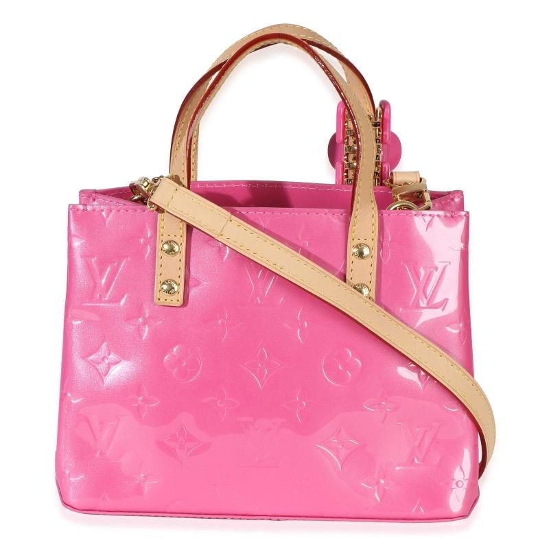 Louis Vuitton Pink Monogram Vernis Reade NM PM - 4