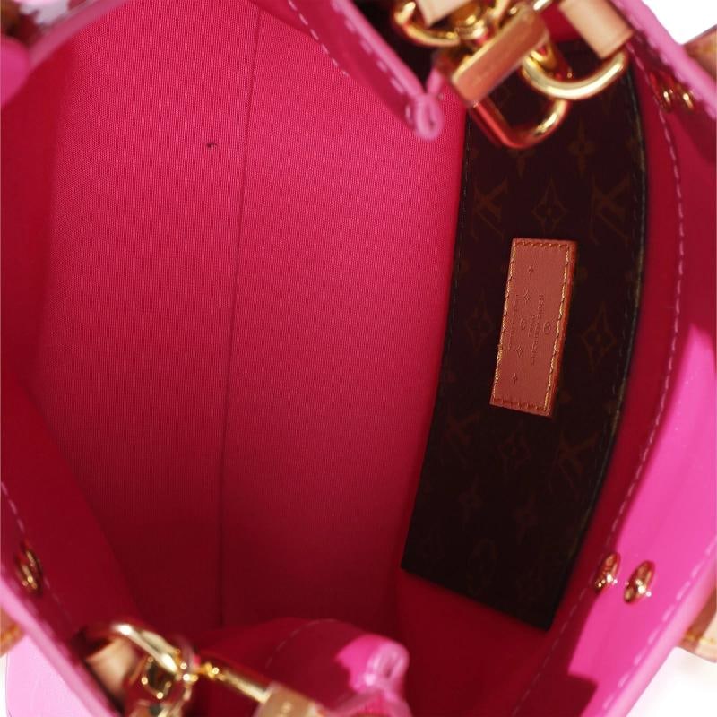 Louis Vuitton Pink Monogram Vernis Reade NM PM - 5