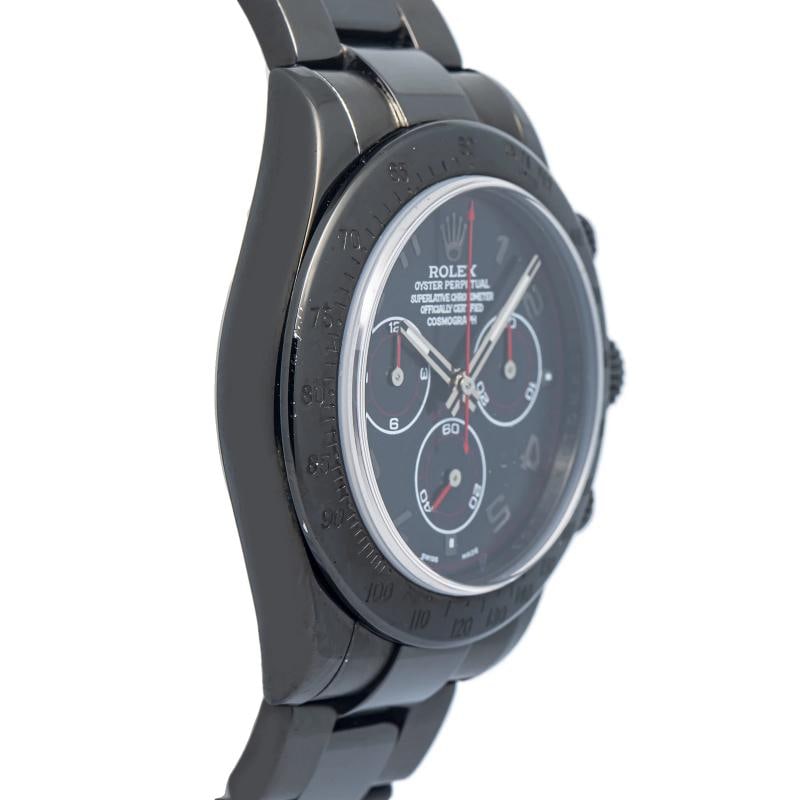 Rolex Daytona 116520 Oyster Stainless Steel PVD Black Dial Auto Men's Watch 40mm - 4