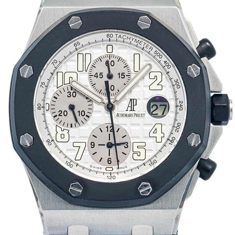 Audemars Piguet Royal Oak Offshore 25940SK Box&Paper White Dial Men's Watch 42mm - 2