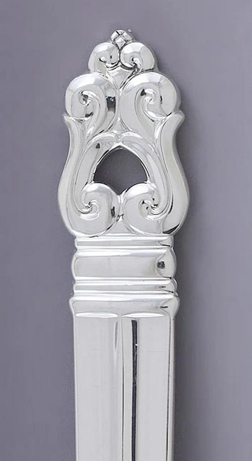 35pc Superb International Sterling Silver Royal Danish Flatware Silverware Set - 6