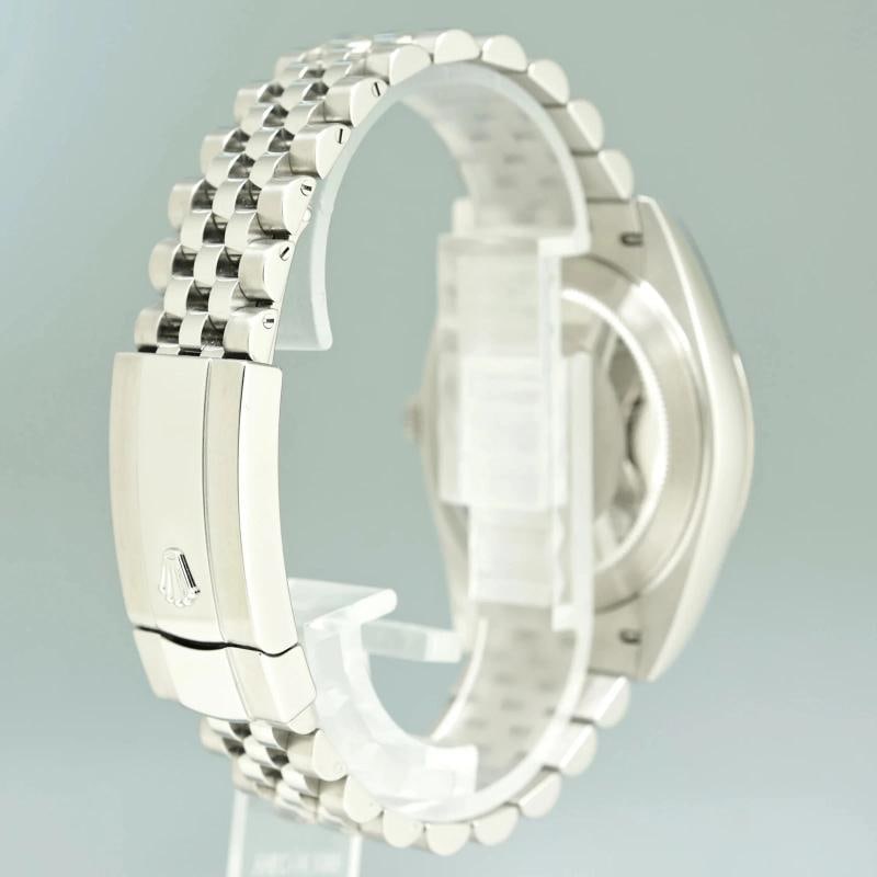2025 NEW PAPERS Rolex DateJust 126334 White Roman Jubilee White Gold 41mm Watch - 6