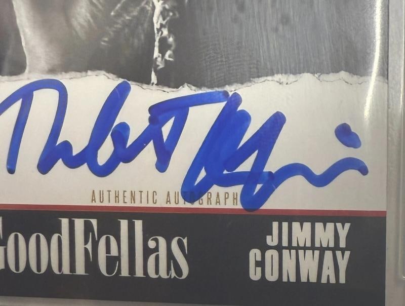 Robert De Niro Signed Goodfellas Custom Trading Card Beckett Witnessed Auto 10 - 2