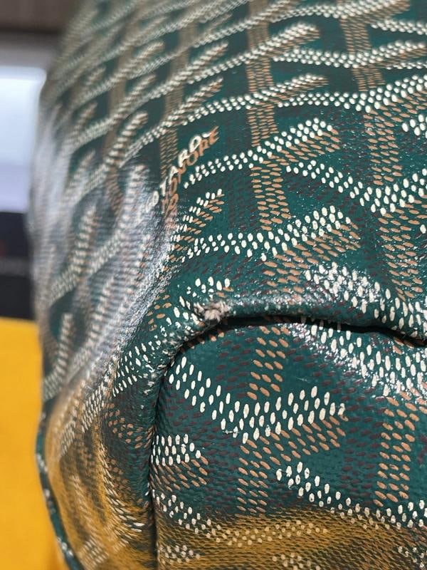 Goyard Green St. Louis Tote MM with Wristlet (2023) - 15