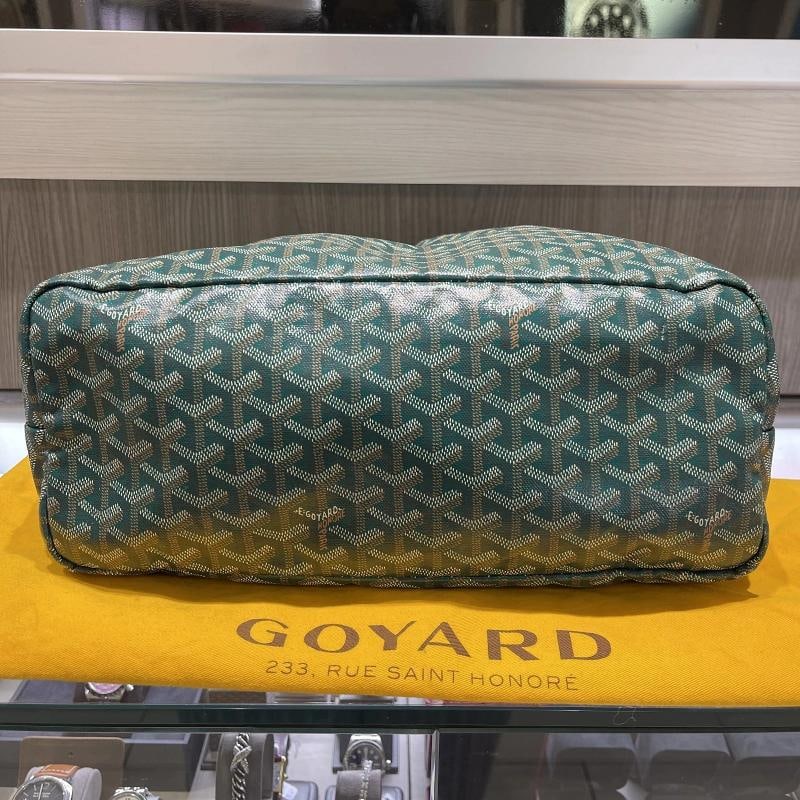 Goyard Green St. Louis Tote MM with Wristlet (2023) - 7