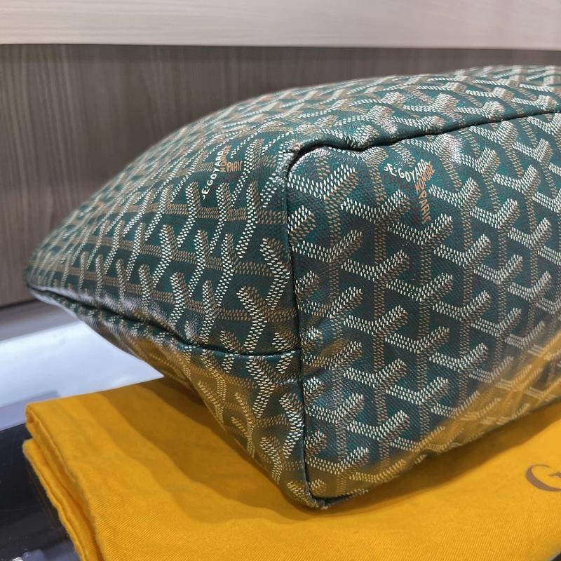 Goyard Green St. Louis Tote MM with Wristlet (2023) - 8