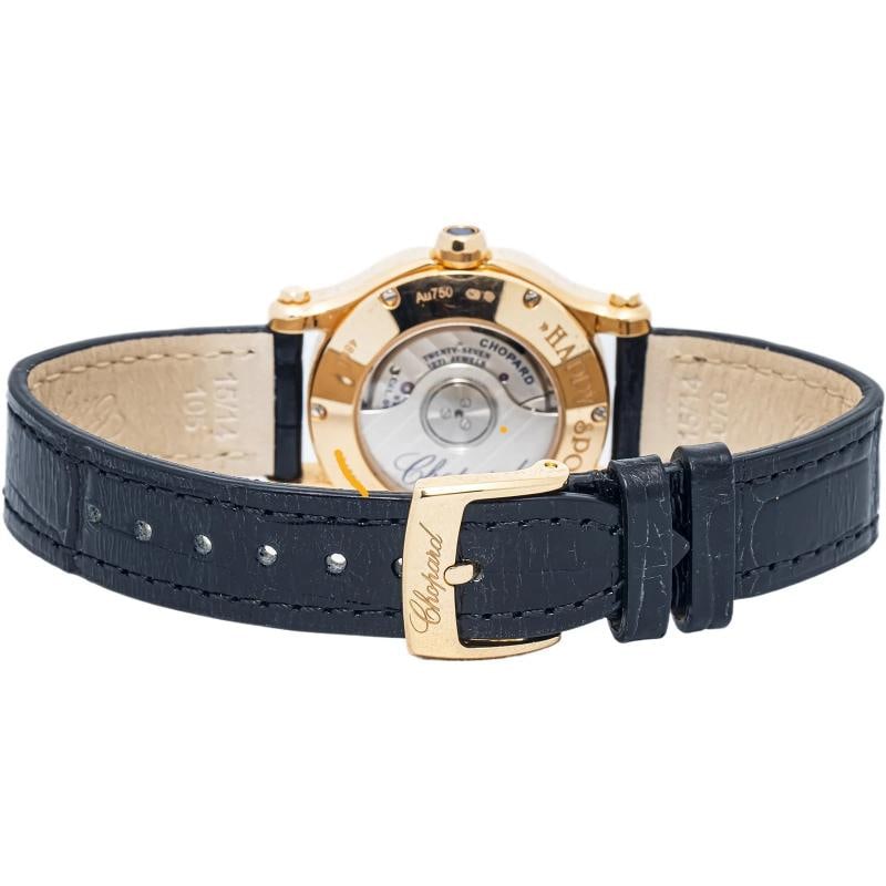 Chopard Happy Sport 4893 18k Rose Gold White Dial Auto Ladies Watch 30mm - 5