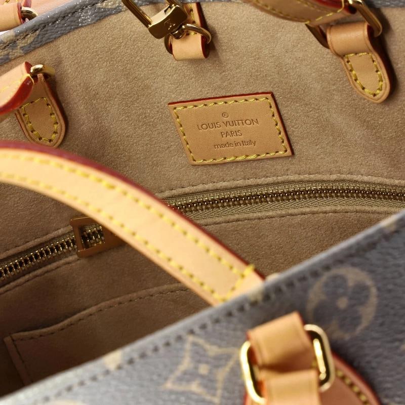 Louis Vuitton OnTheGo Tote Trianon Grey Monogram Canvas MM - 6