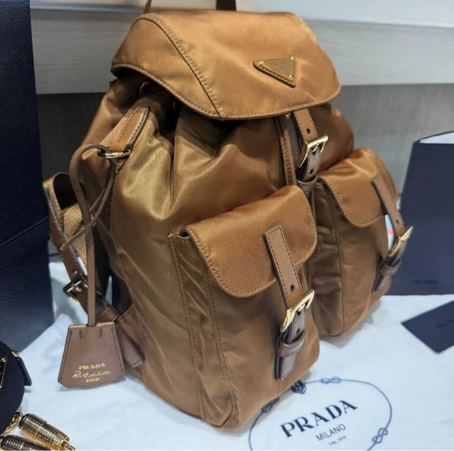 Prada Re-Edition 1978 Small Re-Nylon backpack & Robot Bag Charm (2025) - 2