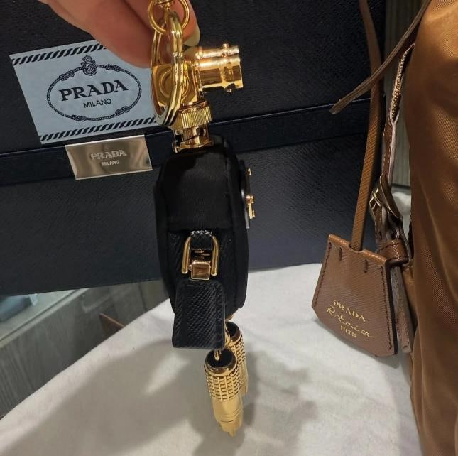 Prada Re-Edition 1978 Small Re-Nylon backpack & Robot Bag Charm (2025) - 5