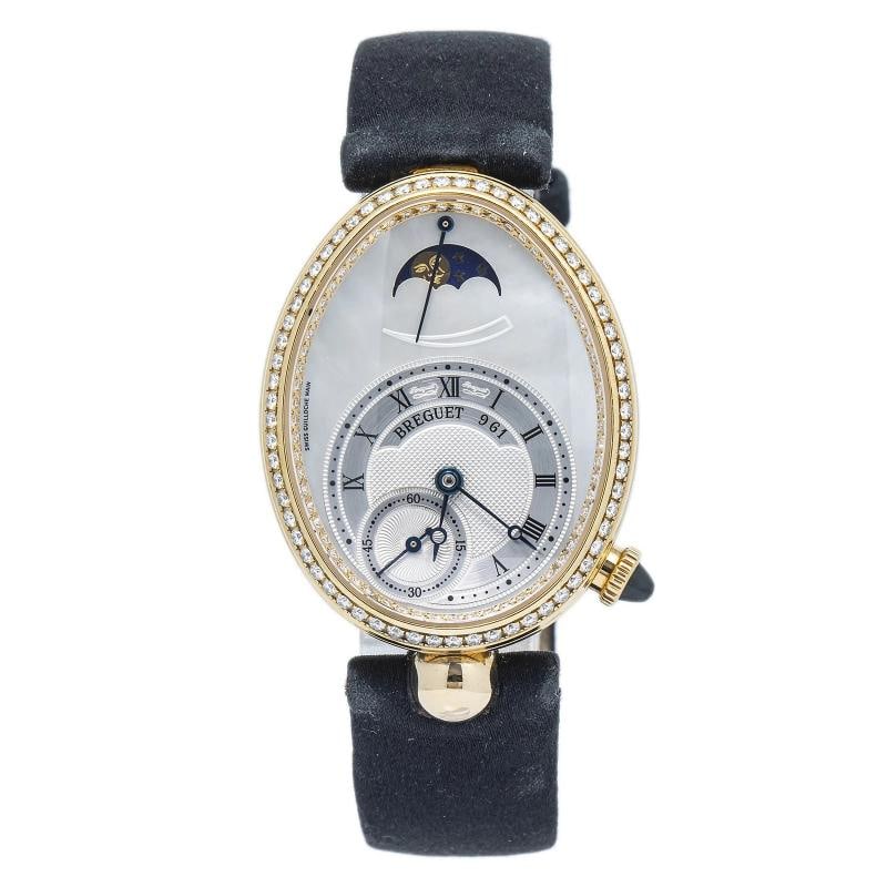 Breguet Reine De Naples 8908BA 18K Yellow Gold MOP Dial Auto Ladies Watch 29mm: Condition: Pre-owned - Good: This item has been gently used but is in good condition. It might have a few signs of wear, like light scratches or tarnishing. ,Brand: Breguet,Type: Wristwatches,REFERENC