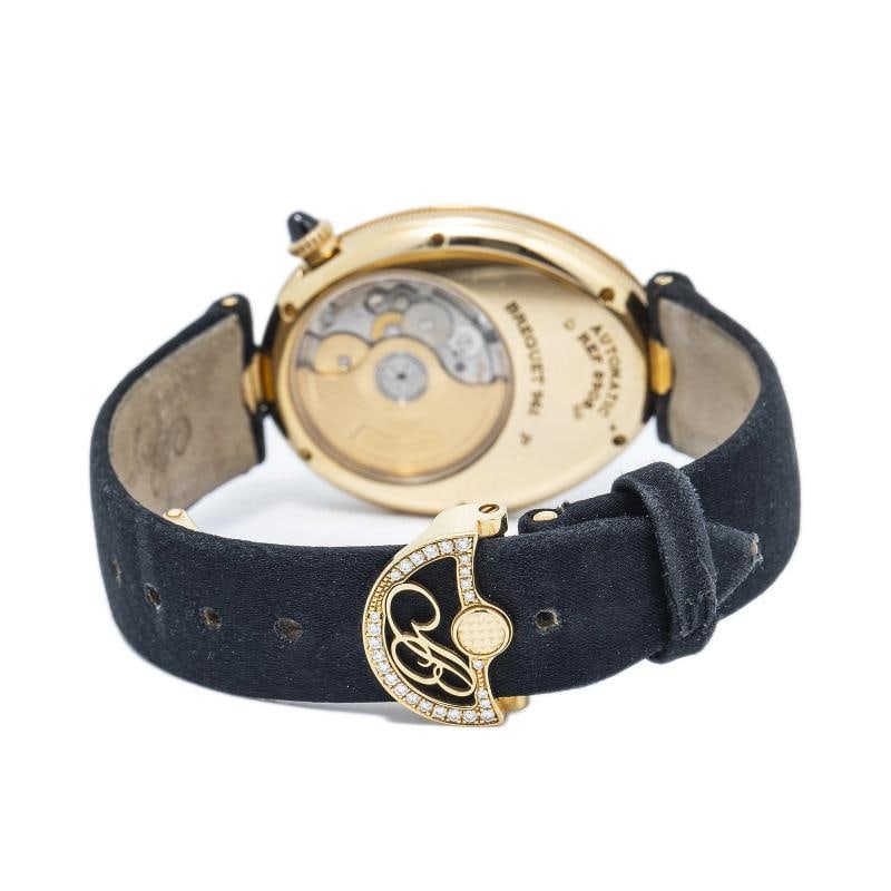 Breguet Reine De Naples 8908BA 18K Yellow Gold MOP Dial Auto Ladies Watch 29mm - 5