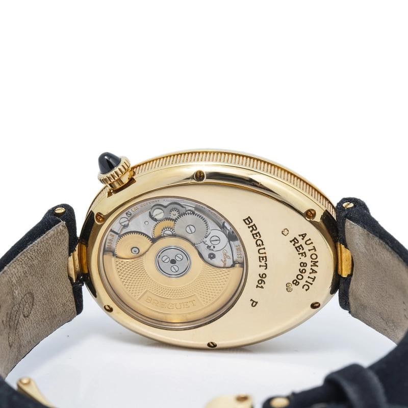 Breguet Reine De Naples 8908BA 18K Yellow Gold MOP Dial Auto Ladies Watch 29mm - 6