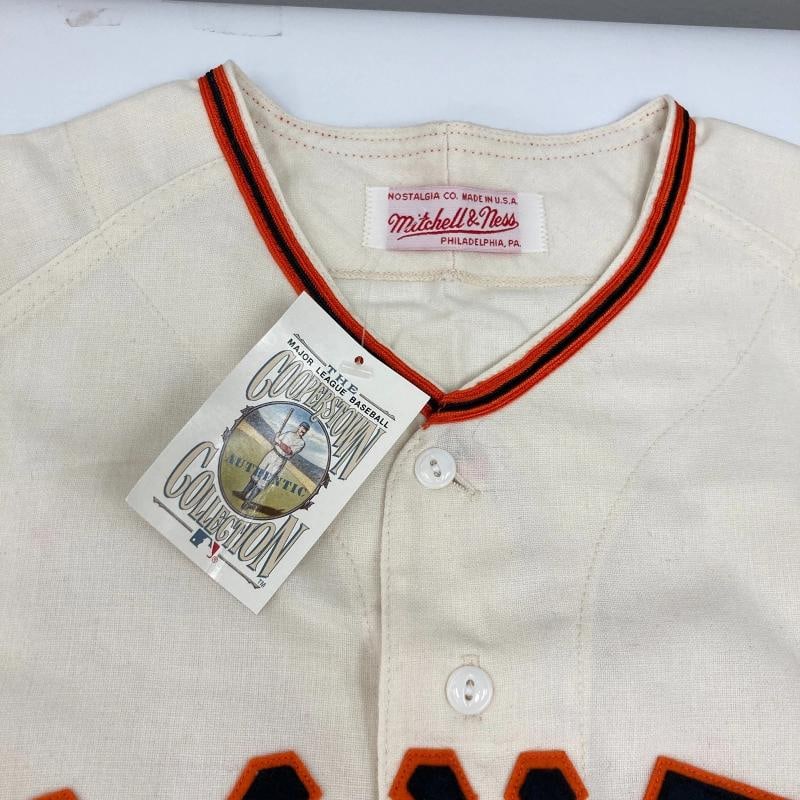 Willie McCovey Signed San Francisco Giants Mitchell & Ness Jersey Beckett COA - 9
