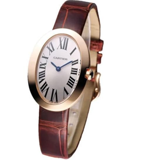Cartier Baignoire W8000007 18k RG 2013 Card Quartz Women's 23 mm: Condition: Pre-owned - Good: This item has been gently used but is in good condition. It might have a few signs of wear, like light scratches or tarnishing. ,Brand: Cartier,Type: