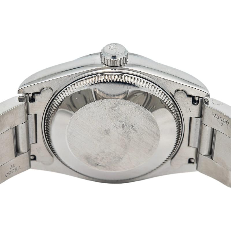 Rolex DateJust 68240 Stainless Steel White Dial Automatic Unisex Watch 31mm - 2