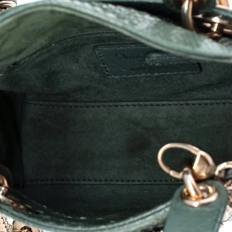 Christian Dior Lady Dior Chain Bag Python Mini - 5