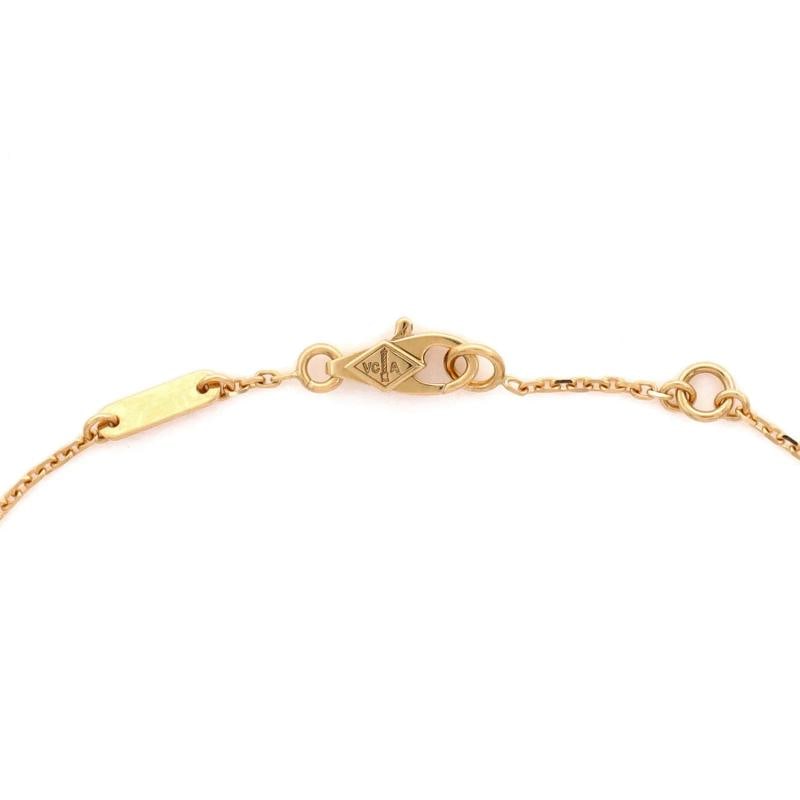 Van Cleef & Arpels Sweet Alhambra Bracelet 18K Yellow Gold and Mother of Pearl - 3