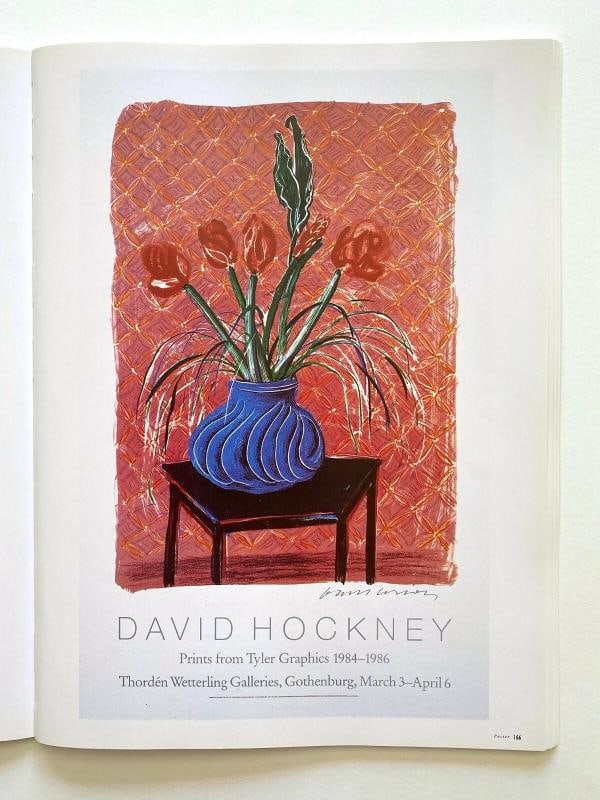 DAVID HOCKNEY POSTERS "OFF THE WALL" RARE 1996 XLARGE COLLECTOR'S POP ART BOOK - 10