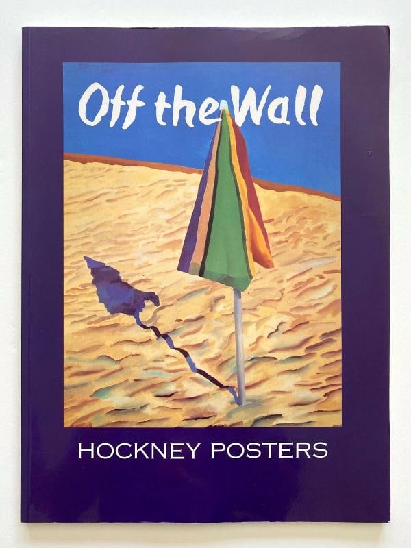 DAVID HOCKNEY POSTERS "OFF THE WALL" RARE 1996 XLARGE COLLECTOR'S POP ART BOOK (1 of 12)