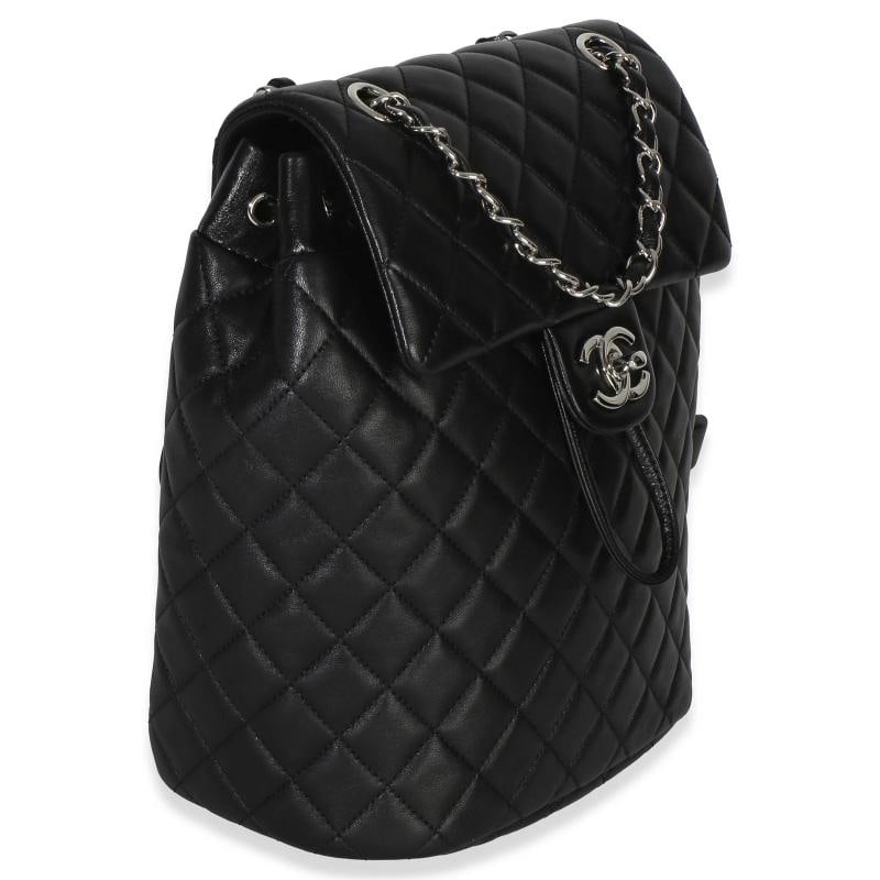 Chanel Black Quilted Lambskin Small Urban Spirit Backpack - 3