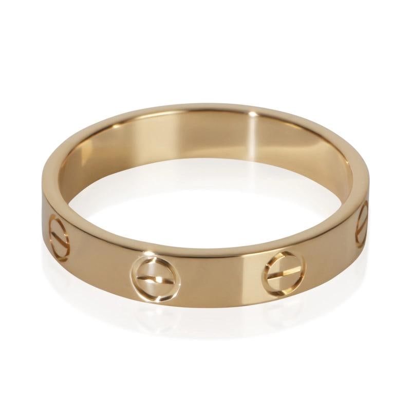 Cartier Yellow Gold Small Model Love Ring - 3