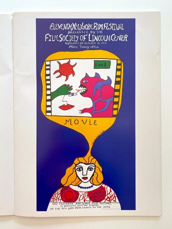 "LINCOLN CENTER POSTERS" RARE VTG 1980 1ST ED LITHOGRAPH PRINT XLRG POP ART BOOK - 6
