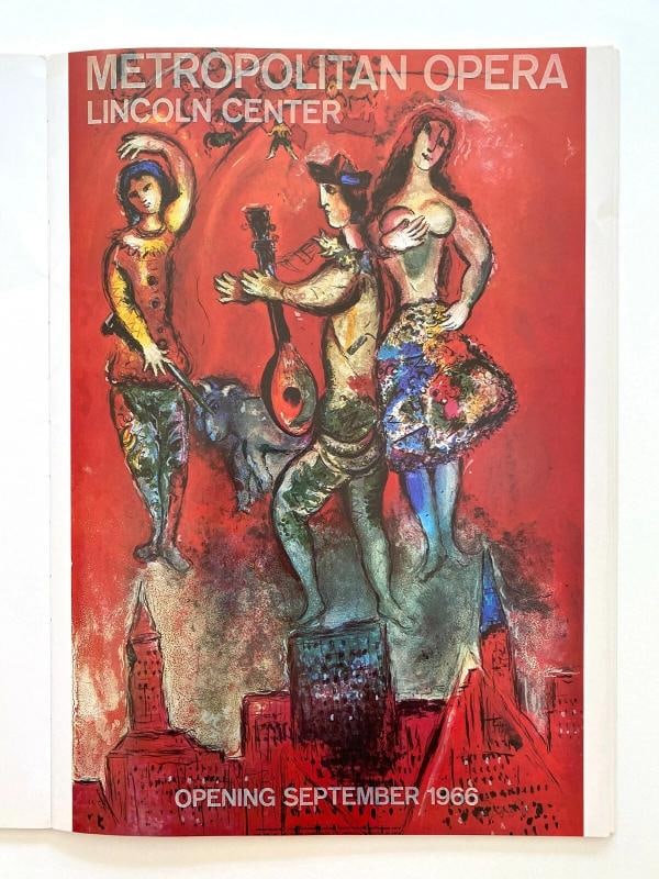 "LINCOLN CENTER POSTERS" RARE VTG 1980 1ST ED LITHOGRAPH PRINT XLRG POP ART BOOK - 8