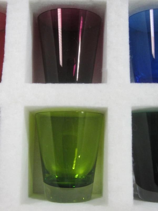 NEW BACCARAT CRYSTAL MOSAIQUE SET OF 6 TUMBLERS #2810602 BRAND NIB SAVE$ F/SH - 4